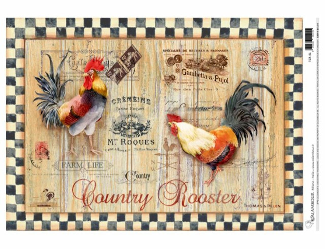 Roosters & Checks (TCR 41) - Calambour