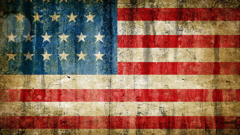 Stars & Stripes - Decoupage Paper - MINT/GGS