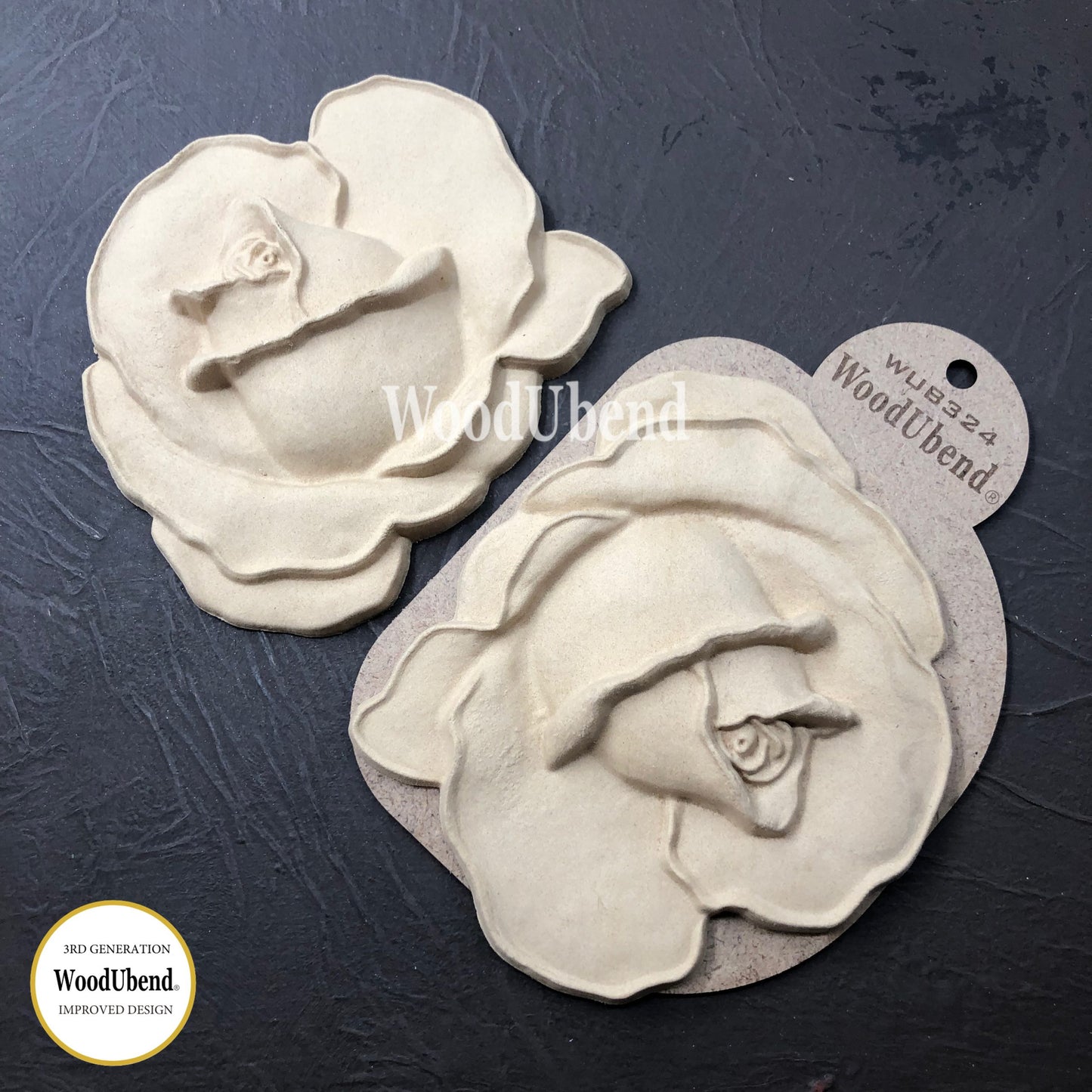 Classic Large Roses (Pack of 2) - WoodUbend