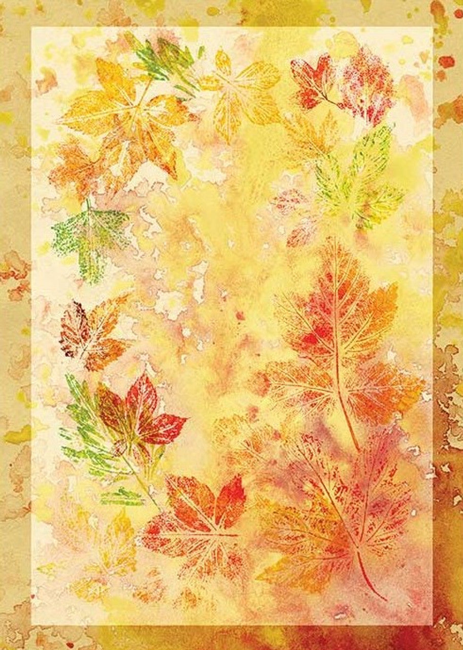 Autumn Leaves Rice Paper - Retired - Paper Designs