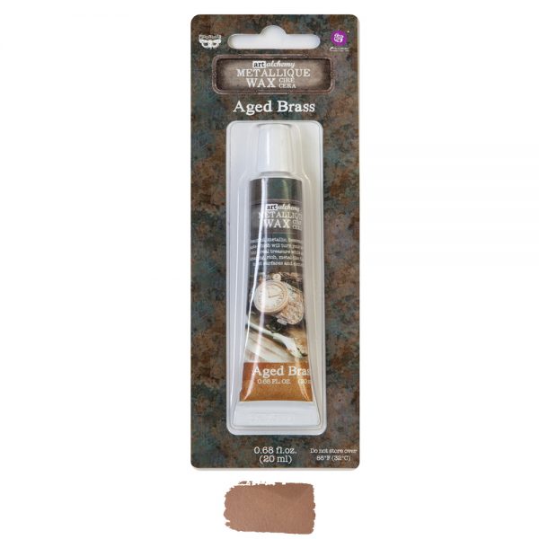 Aged Brass Metallique Wax - ReDesign with Prima/Prima Marketing