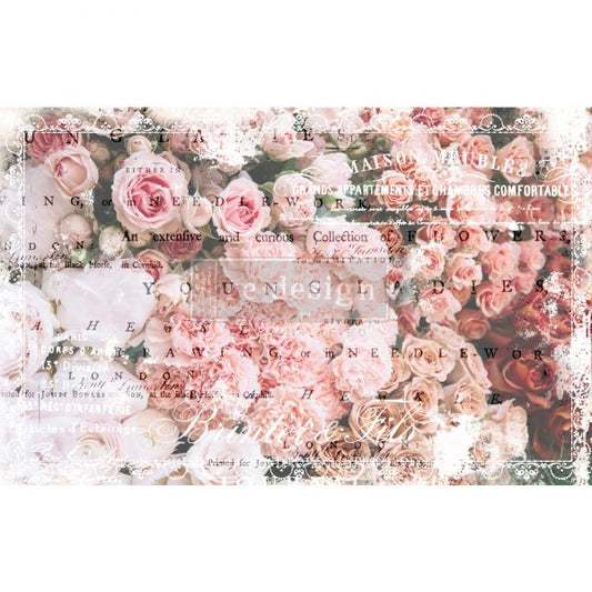 PRIMA MARKETING INC Angelic Rose Garden - ReDesign Decoupage Tissue Paper 655350649401