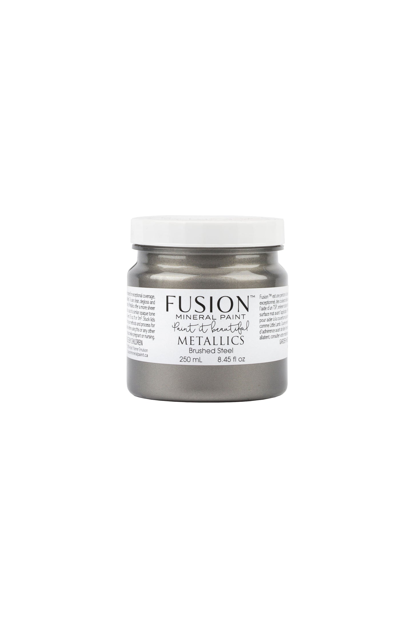 Brushed Steel - Fusion Mineral Metallic Paint