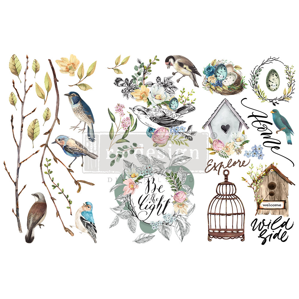 Garden Marvels Small Decor Transfer - ReDesign with Prima