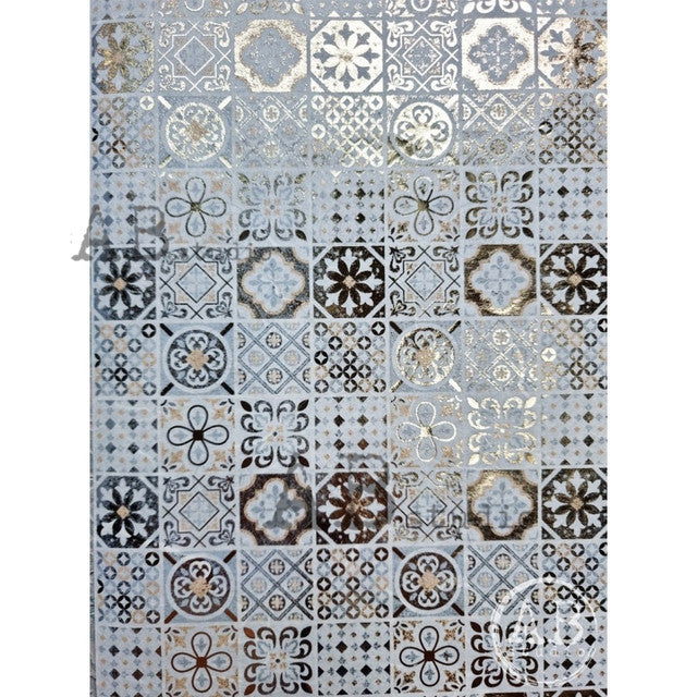 Gilded Mosaic Tiles (#1090) Rice Paper - AB Studios
