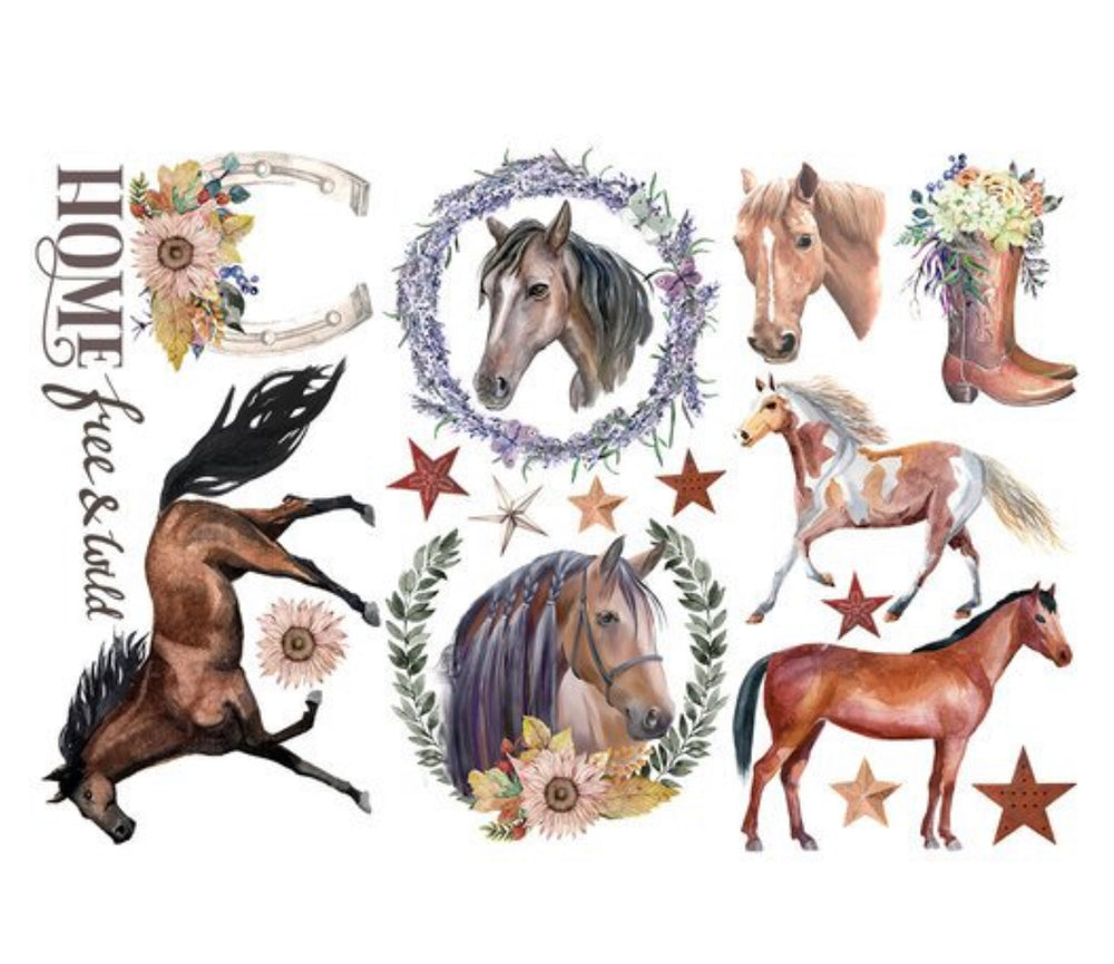 Wild Soul, 6"x12" - ReDesign Small Decor Transfer