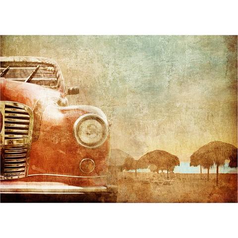 Vintage Car - Decoupage Paper - MINT/GGS