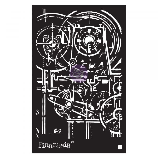 Machinery Stencil - ReDesign with Prima