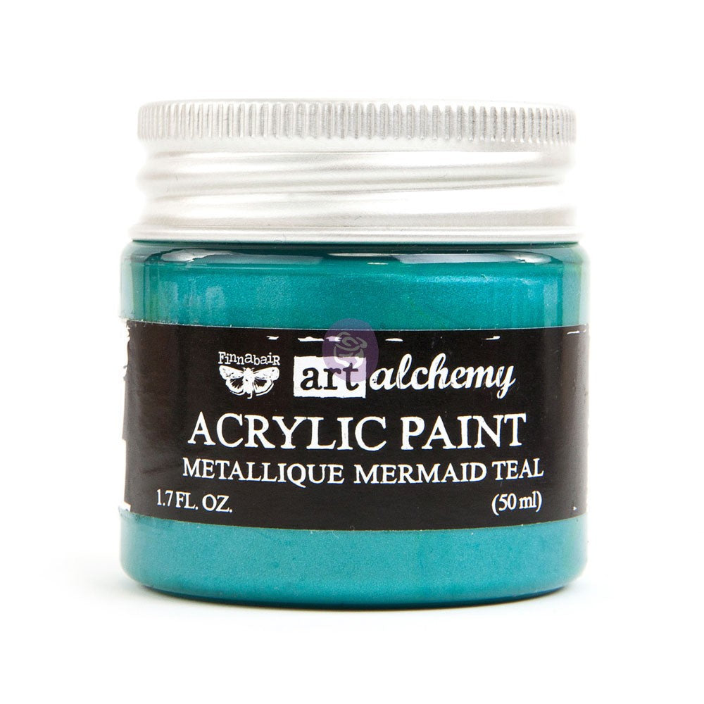 Mermaid Teal Acrylic Paint - ReDesign with Prima/Prima Marketing