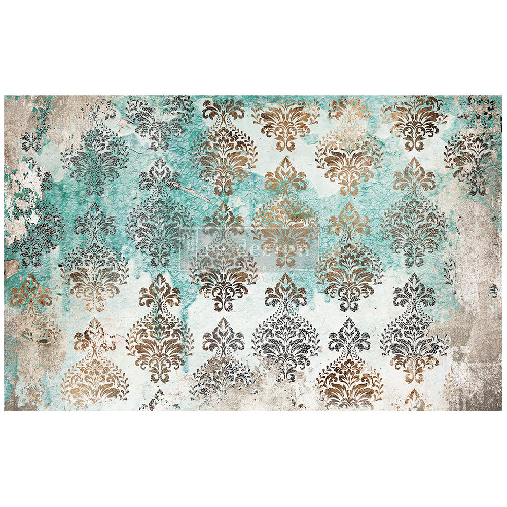 Patina Flourish Decoupage Decor Tissue Paper - ReDesign with Prima