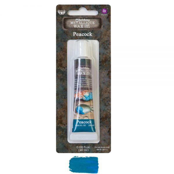 Peacock Metallique Wax - ReDesign with Prima/Prima Marketing