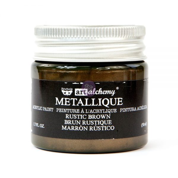 Rustic Brown Acrylic Paint - ReDesign with Prima/Prima Marketing