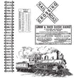 On the Railroad Stamp by Tim Holtz - NTS