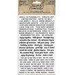 Tiny Text Remnant Rub Ons by Tim Holtz - NTS