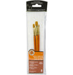 Royal & Langnickel Gold Taklon Brush Set - NTS