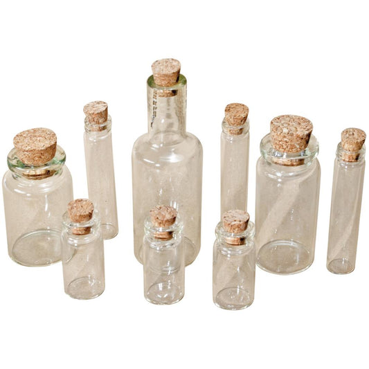 Corked Glass Vials by Tim Holtz - NTS