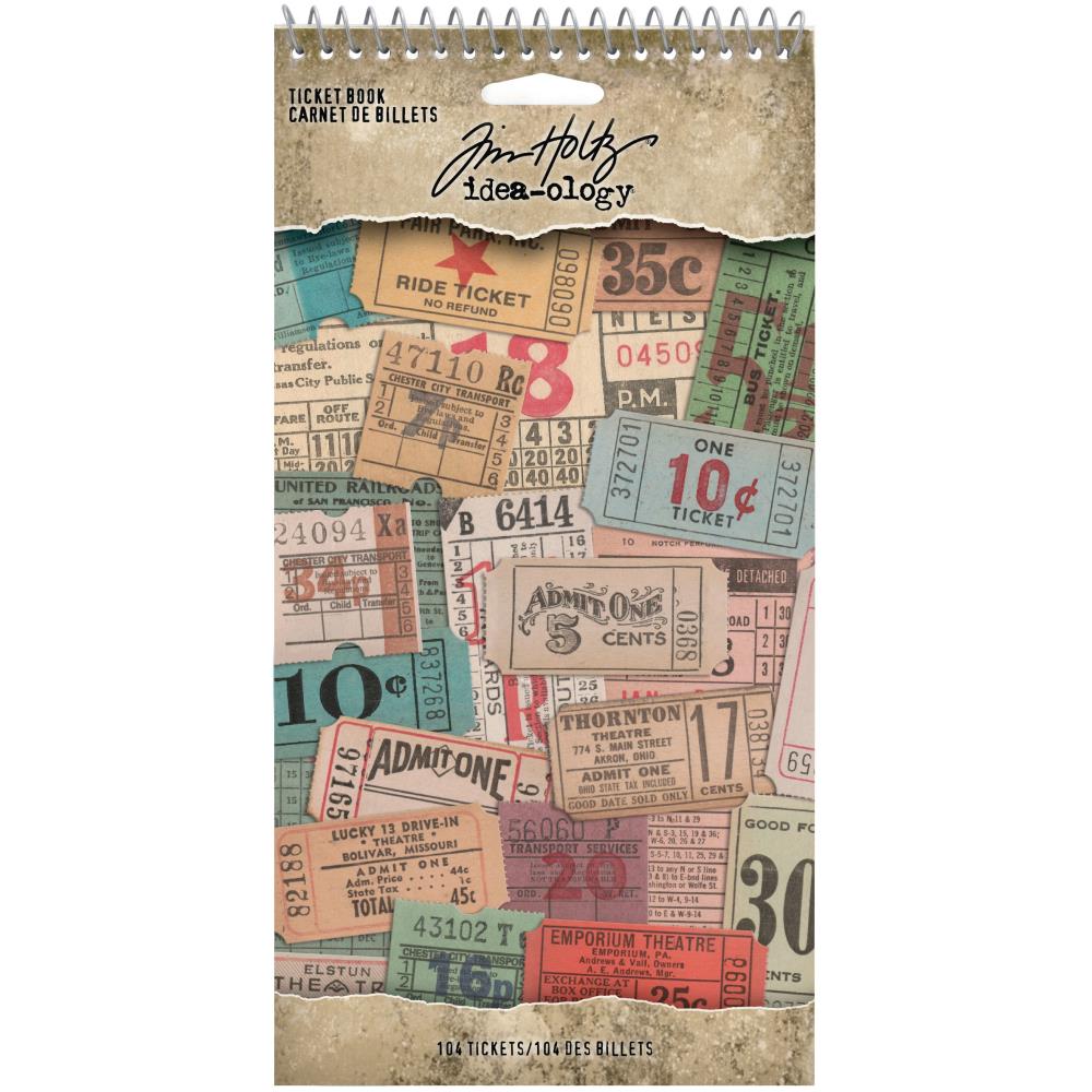 Ticket Book by Tim Holtz - NTS