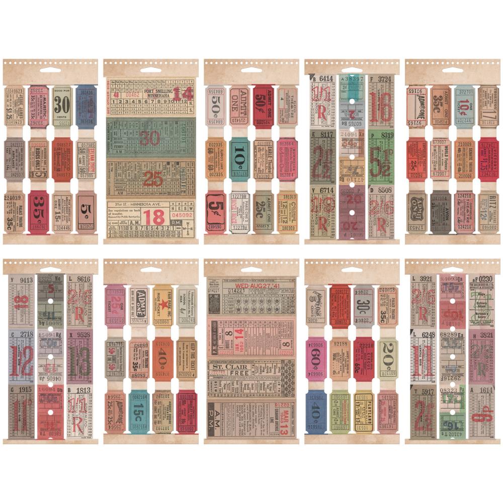 Ticket Book by Tim Holtz - NTS