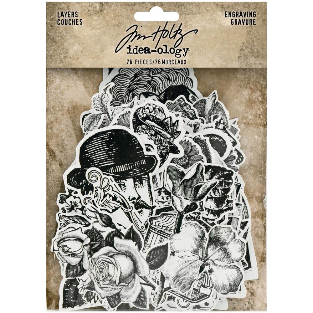 Engraving Layers by Tim Holtz - NTS
