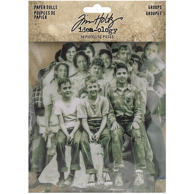 Paper Doll Groups Die-Cuts by Tim Holtz - NTS