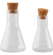 Laboratory Small Corked Glass Flasks by Tim Holtz - NTS