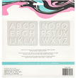 Color Pour Alphabet Mold - NTS