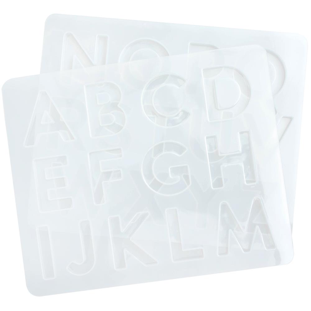 Color Pour Alphabet Mold - NTS