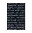 Halloween Sentiments Label Stickers by Tim Holtz - NTS
