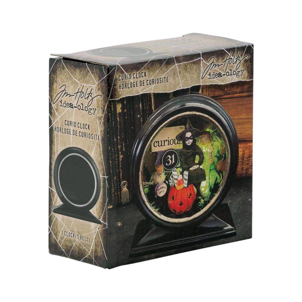 Black Curio Clock by Tim Holtz - NTS