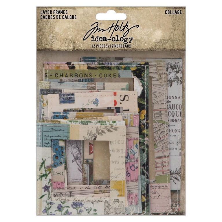 Collage Layer Frames by Tim Holtz - NTS