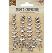 Little Birdie Primed Chipboard - Tropical Fern  - NTS