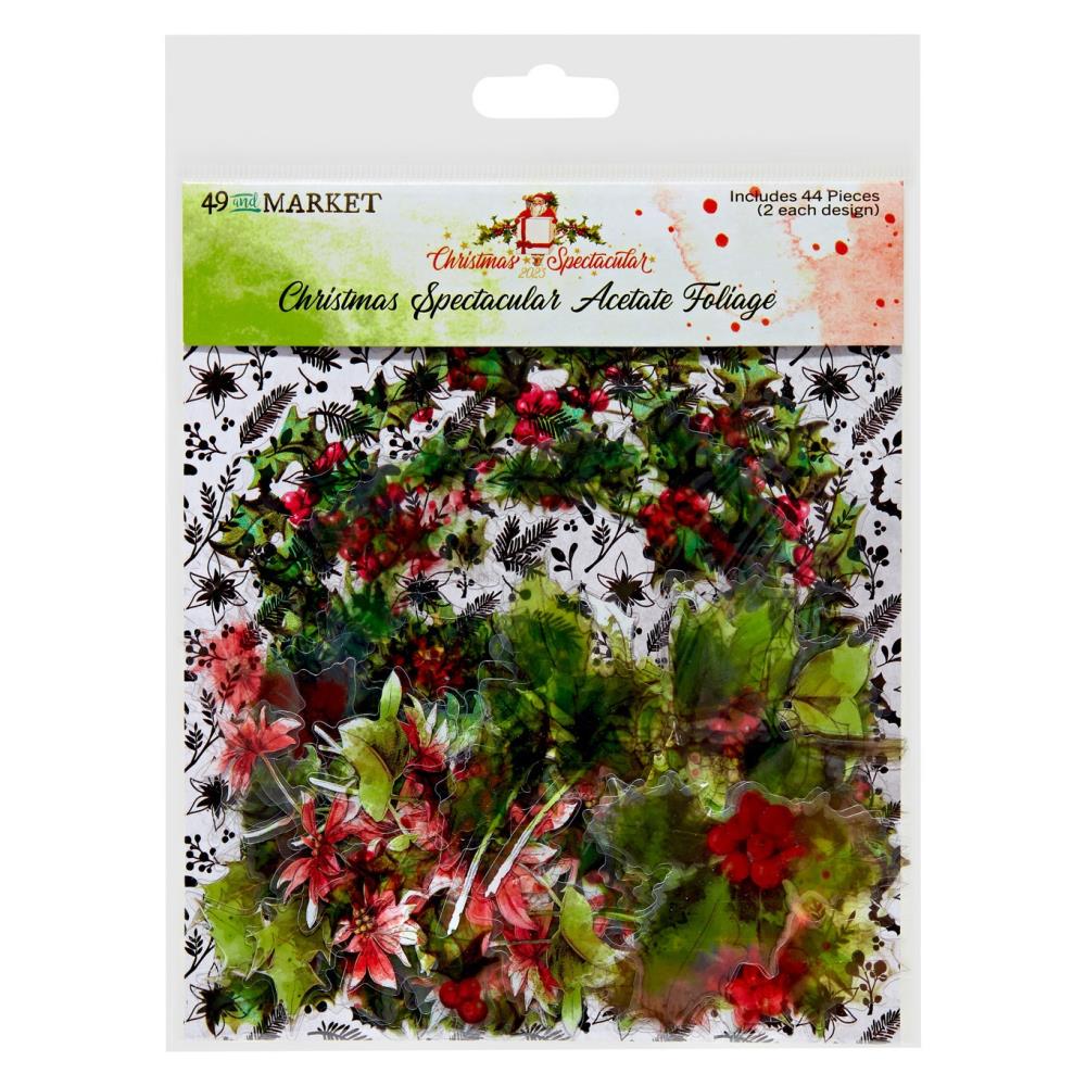 Christmas Spectacular Acetate Foliage - NTS