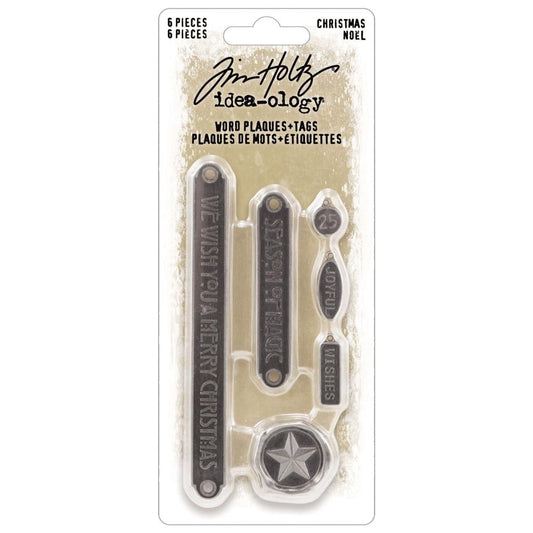 Word Plaques & Tags by Tim Holtz - NTS