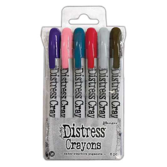 Tim Holtz Distress Crayon Set, Set #16 - NTS