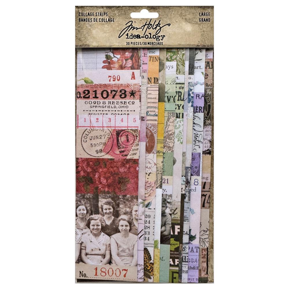 Large Collage Strips by Tim Holtz - NTS