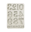 Stamperia Gear Up for Christmas Numbers Silicone Mould - NTS