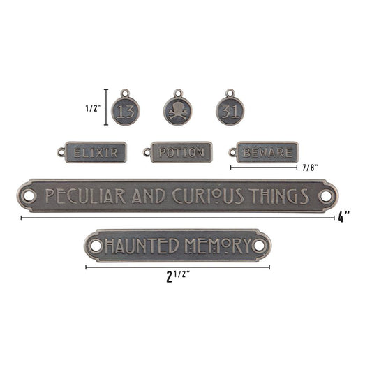 Halloween 2024 Word Plaques & Tags by Tim Holtz - NTS
