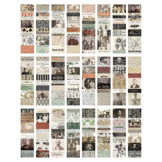Halloween Large Collage Strips by Tim Holtz - NTS