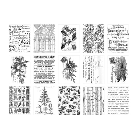 Christmas 2024 Collage Paper by Tim Holtz - NTS