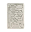 Stamperia Art of Traveling Plates Silicone Mould - NTS