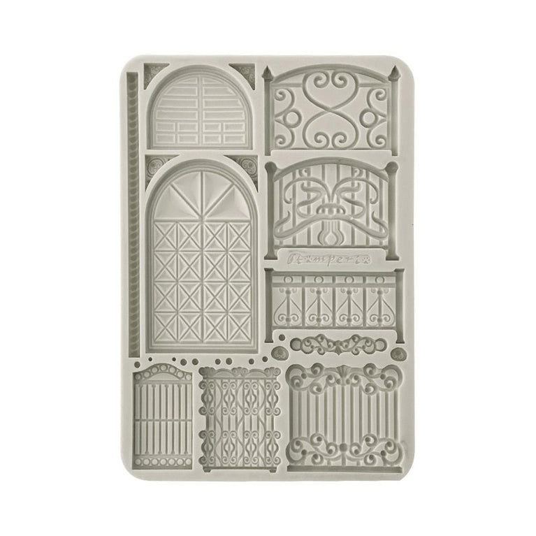 Stamperia Fence & Door Silicone Mould - NTS