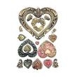 Stamperia Hearts Silicone Mould - NTS