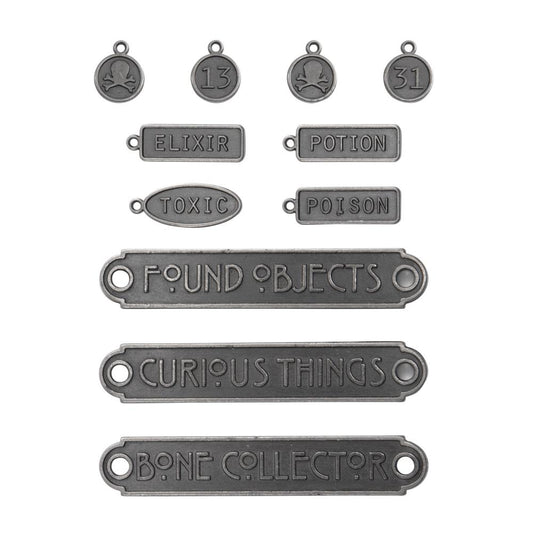 Halloween Word Plaques & Tags  by Tim Holtz - NTS