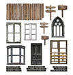 Halloween Baseboard Frames by Tim Holtz - NTS