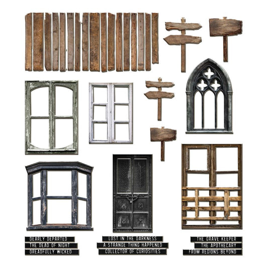 Halloween Baseboard Frames by Tim Holtz - NTS