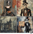TFP Quad 0017 - Skeleton Society