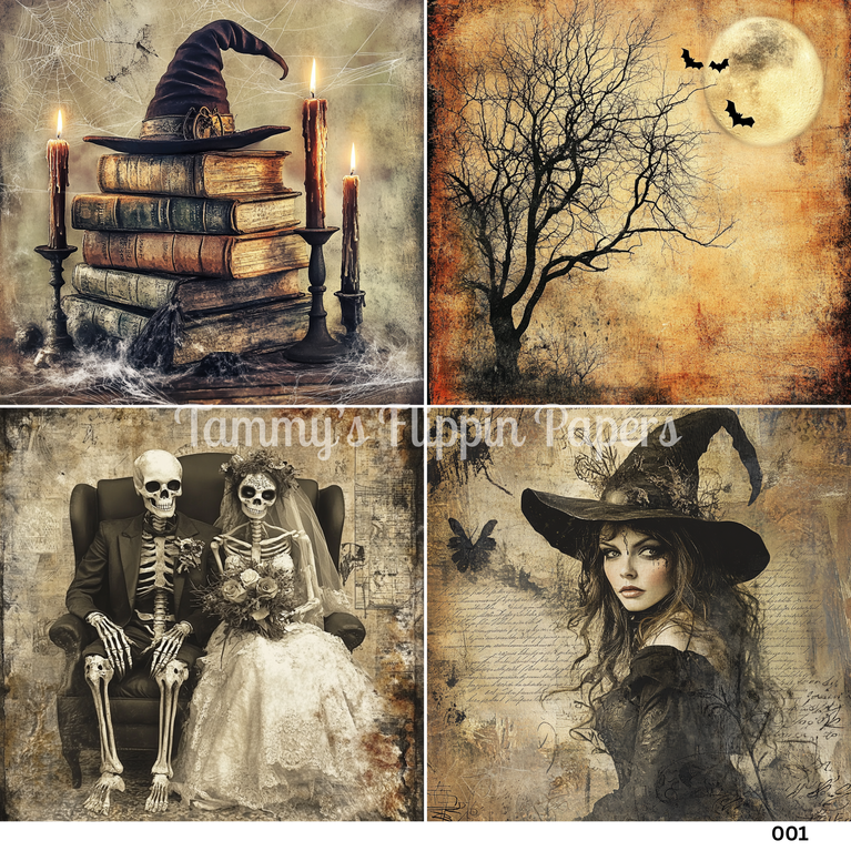 TFP Quad 001 - Haunted Pages