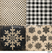 TFP Quad 0020 - Black & Cream Christmas