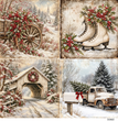 TFP Quad 0060 - Rustic Christmas Traditions Decoupage Paper