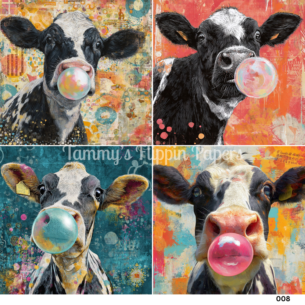 TFP Quad 008 - Bubblegum Cows